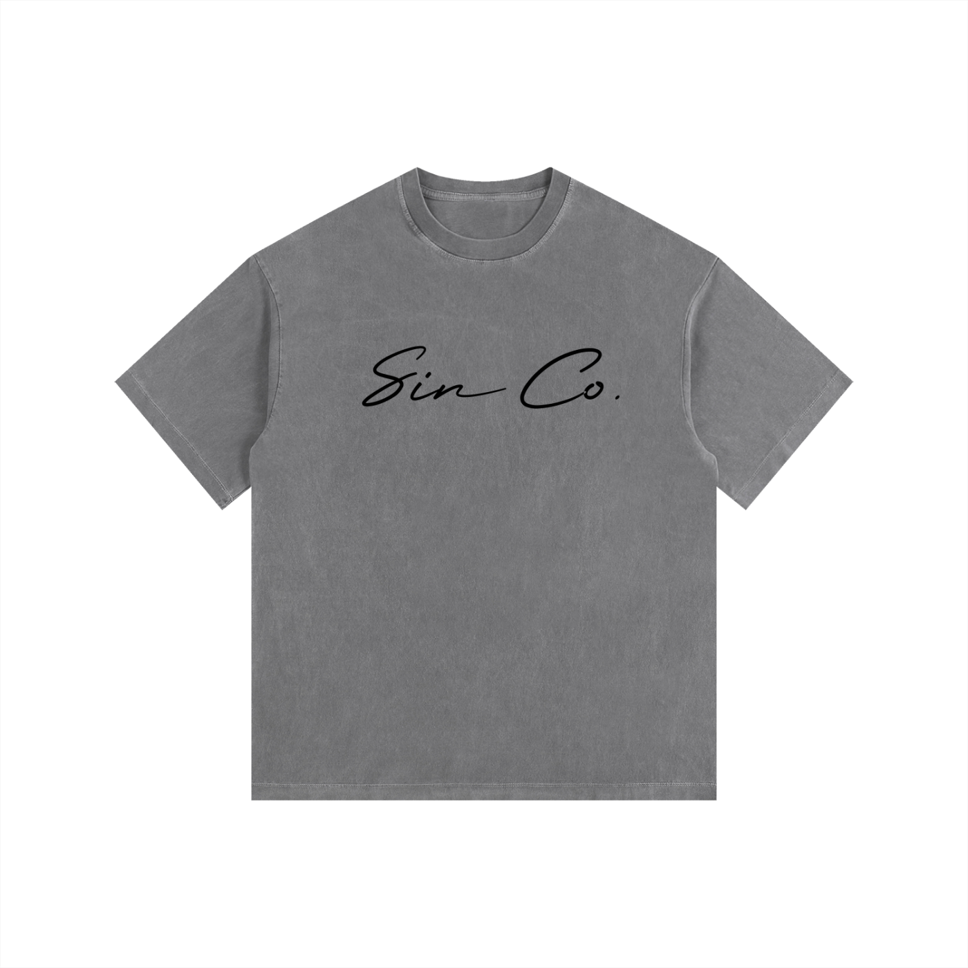Vintage Washed Oversized Cotton T-Shirt