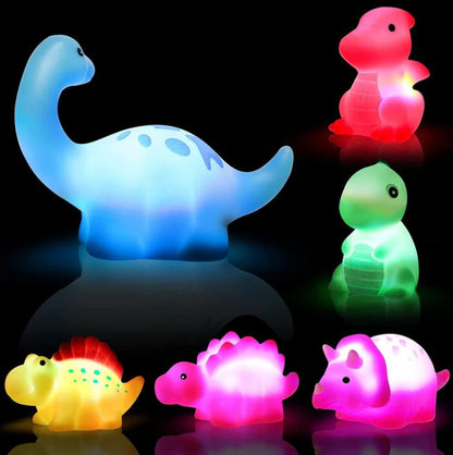 Children's Bathroom Light-emitting Dinosaur Toy