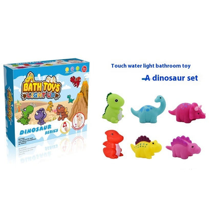 Children's Bathroom Light-emitting Dinosaur Toy