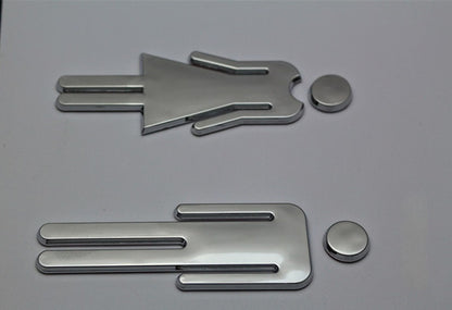 12cm Bathroom Signboard Bathroom Door Plate