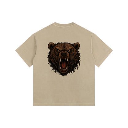 Vintage Washed Oversized Cotton T-Shirt